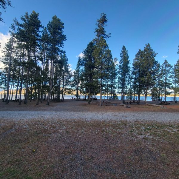 Lakeside Tent Sites From A Distance