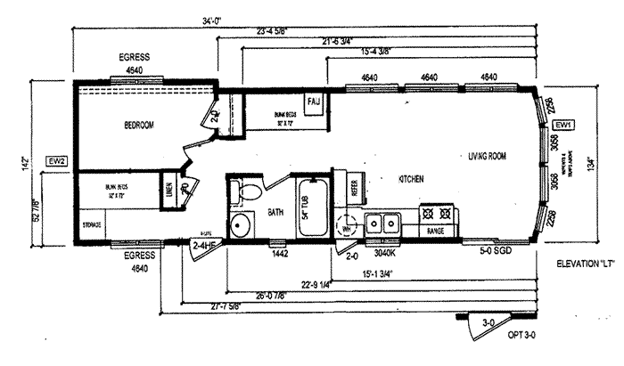 cottage floor plan