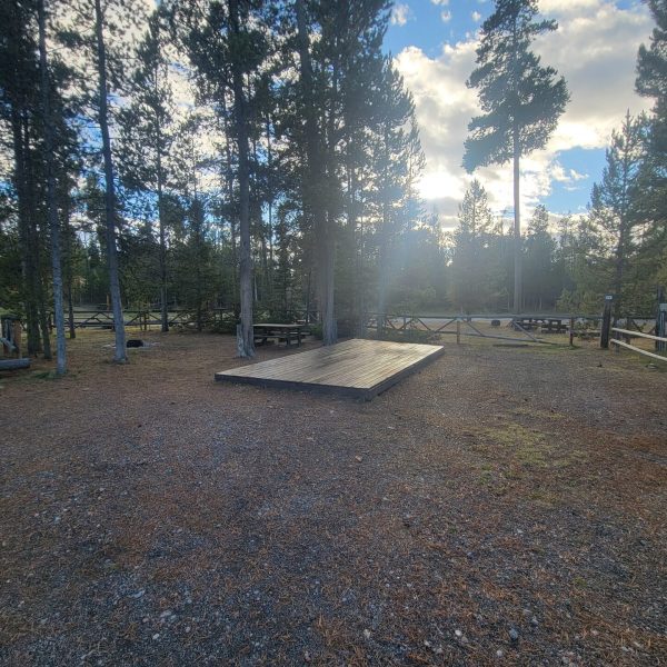 F3 RV Site Gallatin National Forest