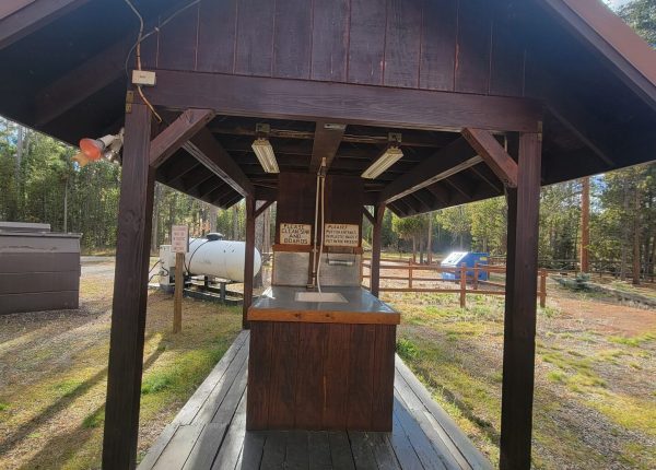 Fish Cleaning Station Hebgen Lake