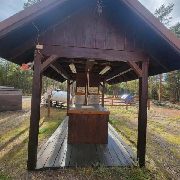 Fish Cleaning Station Hebgen Lake