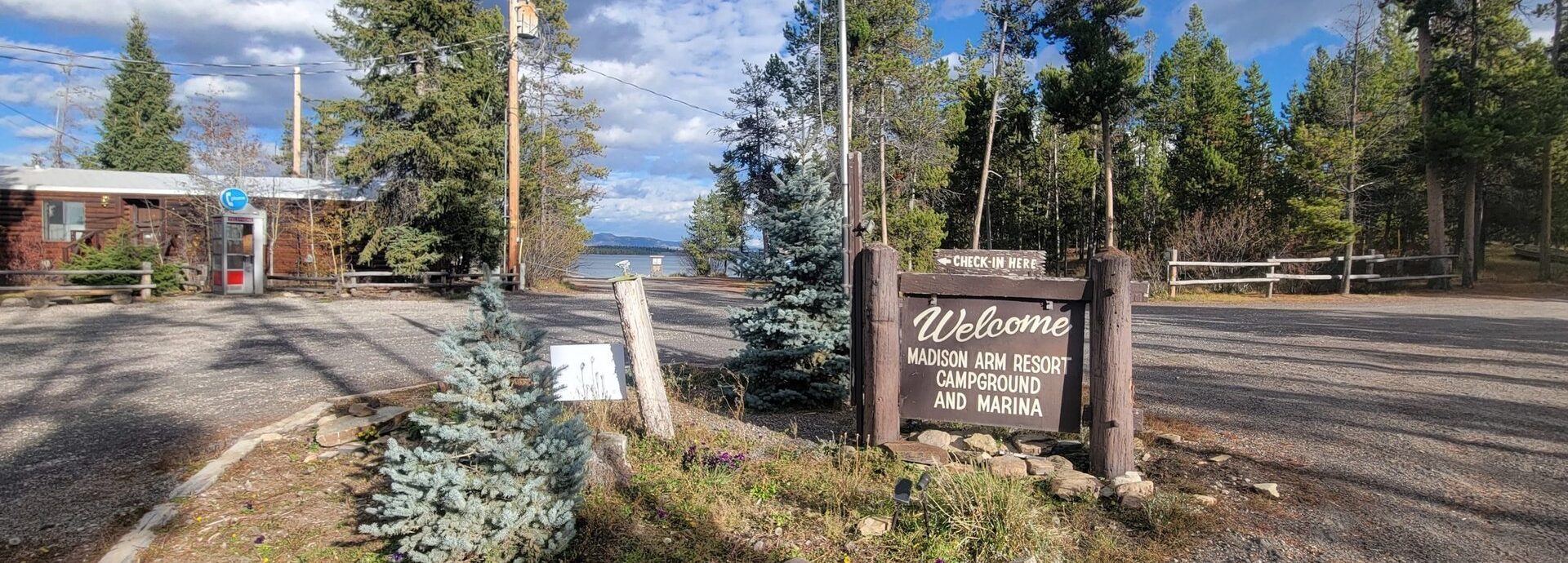 Madison Arm Resort American Flag