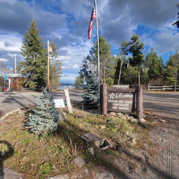 Madison Arm Resort American Flag