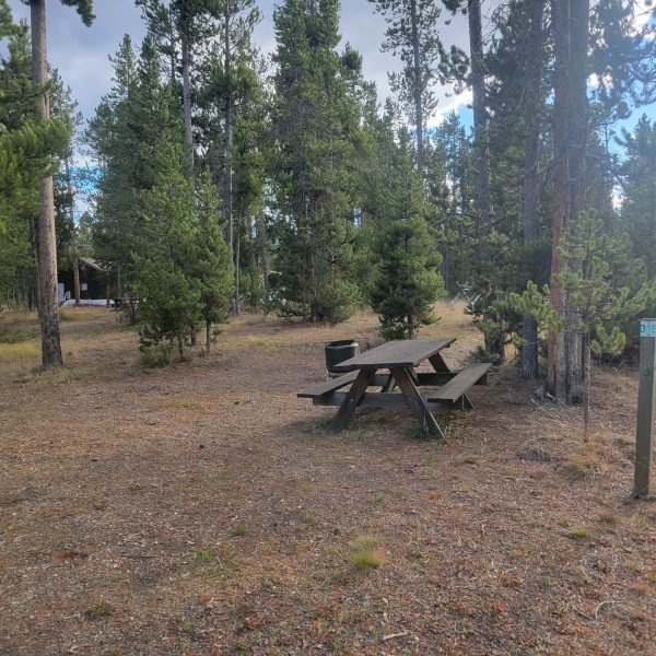 O15 Overflow Dry Camping Yellowstone Campsite