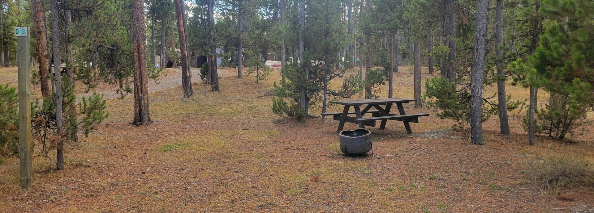 O18 Overflow Dry Camping Hebgen Lake Montana