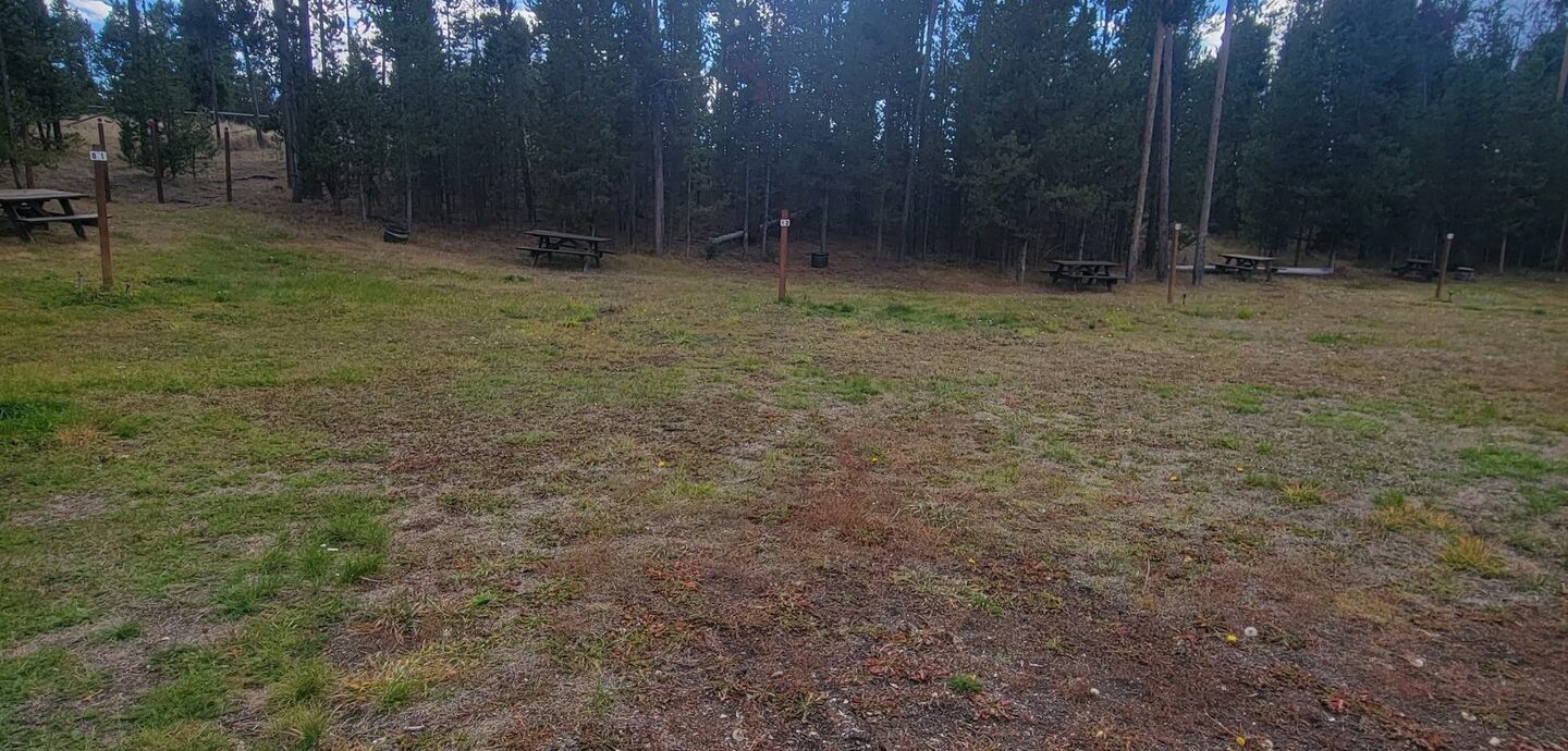 O2 Overflow Dry Camping Gallatin National Forest