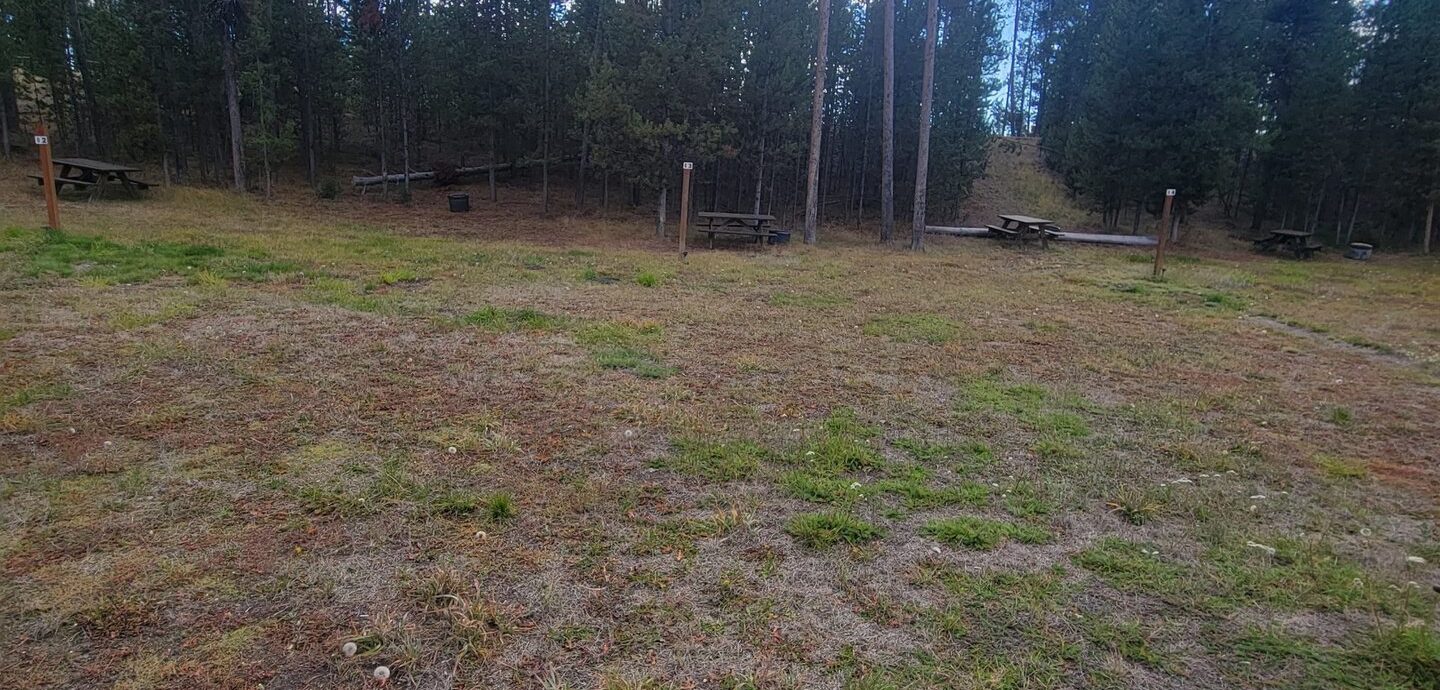 O3 Overflow Dry Camping Yellowstone National Park