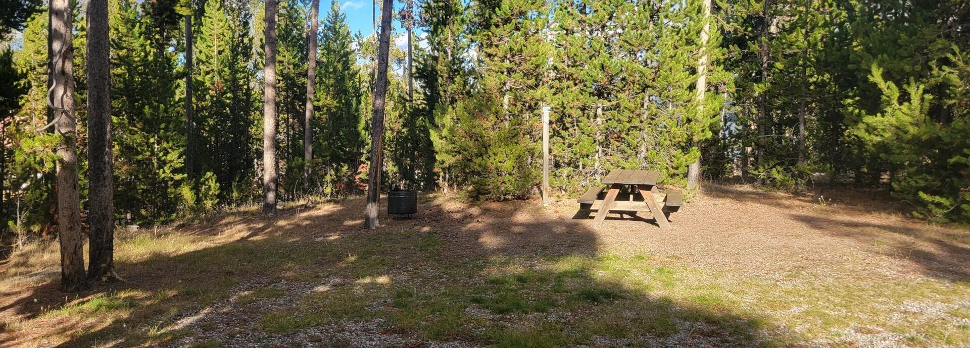 O9 Overflow Dry Camping Yellowstone Campsite Montana