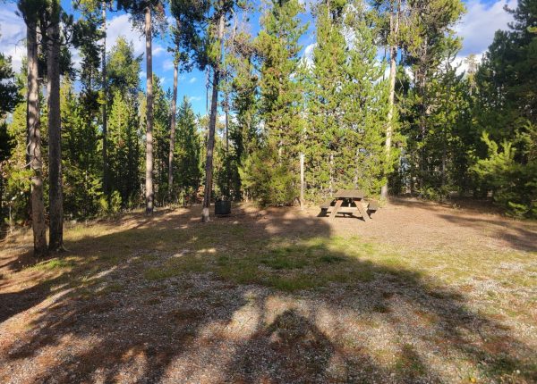 O9 Overflow Dry Camping Yellowstone Campsite Montana