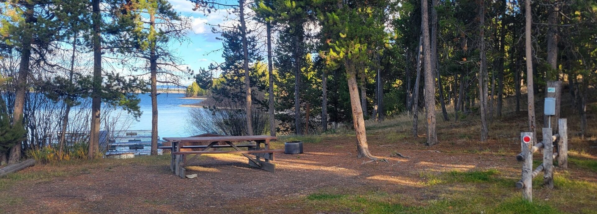 WP14 RV Site Madison Arm Hebgen Lake