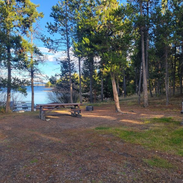 WP14 RV Site Madison Arm Hebgen Lake