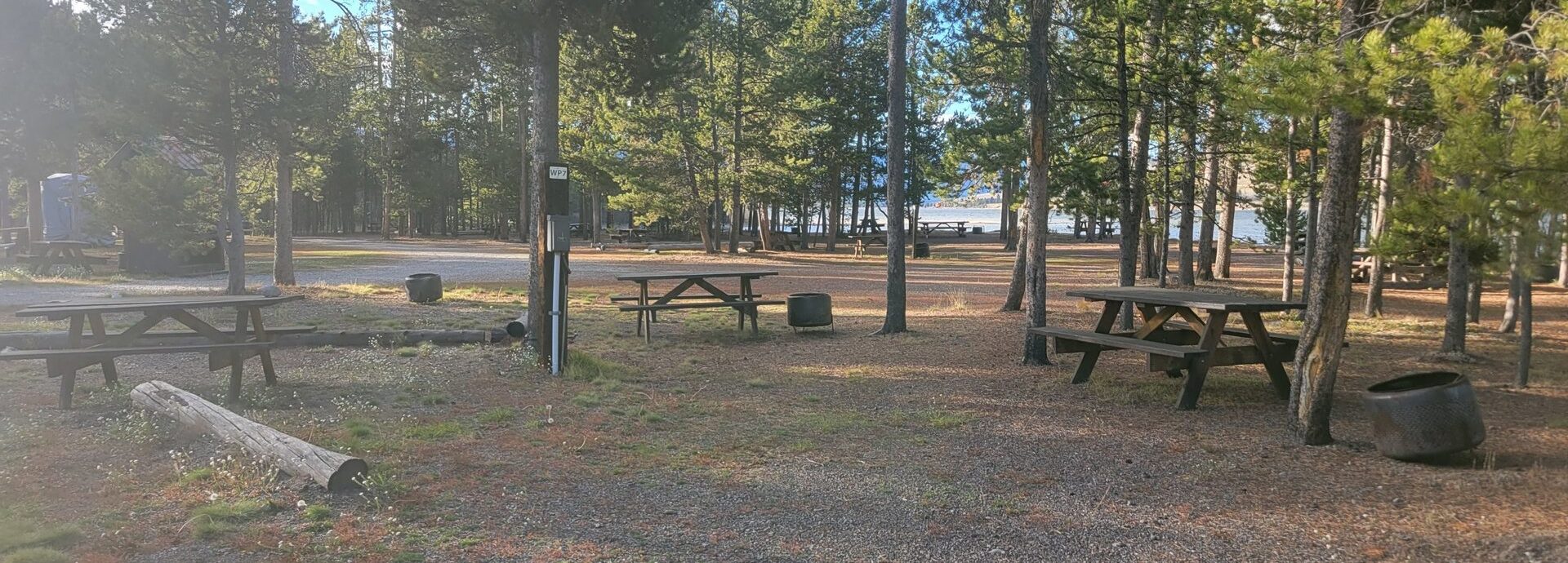 WP7 Water & Power RV Site Gallatin Forest