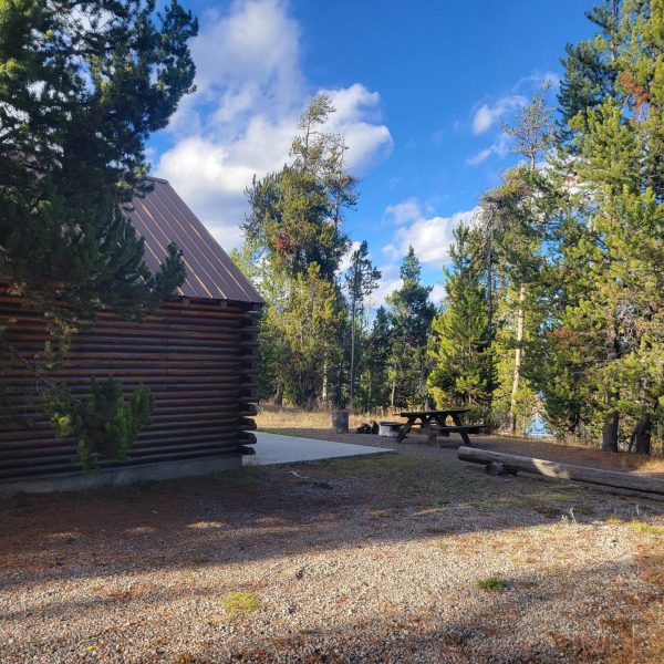 Cabin 2 Side Yellowstone