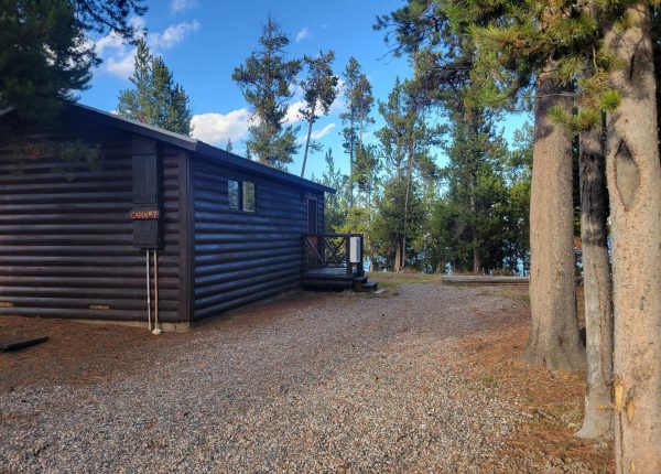 Cabin 3 Side Hebgen Lake