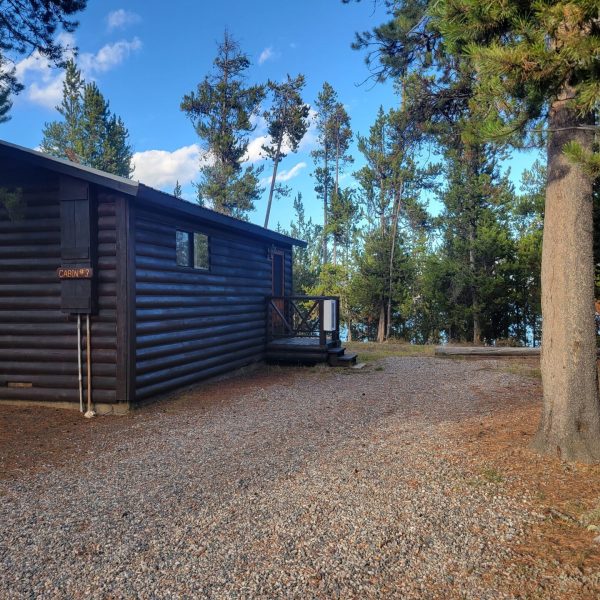 Cabin 3 Side Hebgen Lake