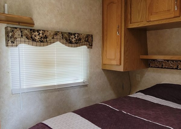 Holiday Rambler Master Bedroom