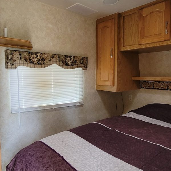 Holiday Rambler Master Bedroom