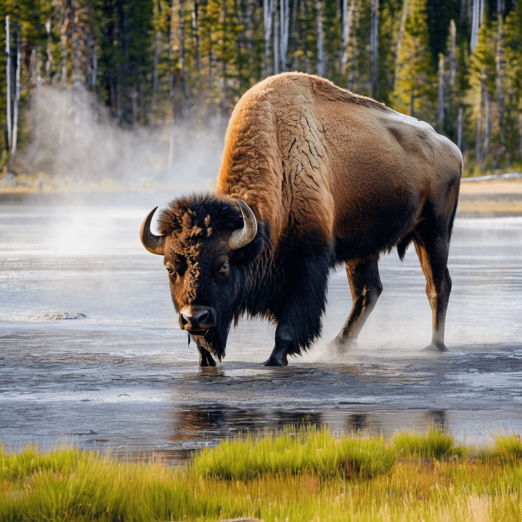 yellowstone bison