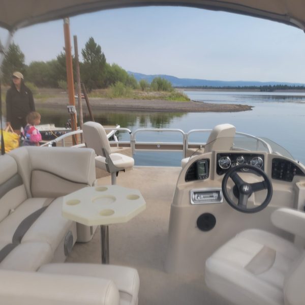 2012 Godfrey Sweetwater Pontoon Boat Back View